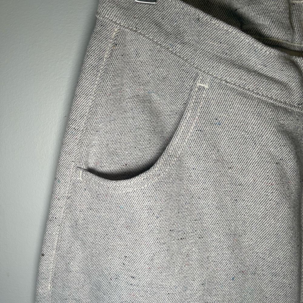 Soluna Collective Denim Pants Grey Adjustable Size 6 Upcycled Cotton Relaxed Fit - Picture 5 of 13